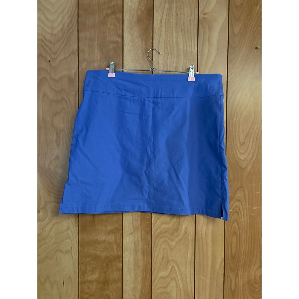 Rafaella Womens Blue Activewear Skort Size‎ XL Pull On Golf Tennis Skort